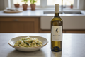 Risotto de espárragos — Thunevin Blanc du Beau-Père 2021
