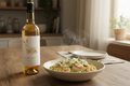 Risotto de espárragos y marisco
