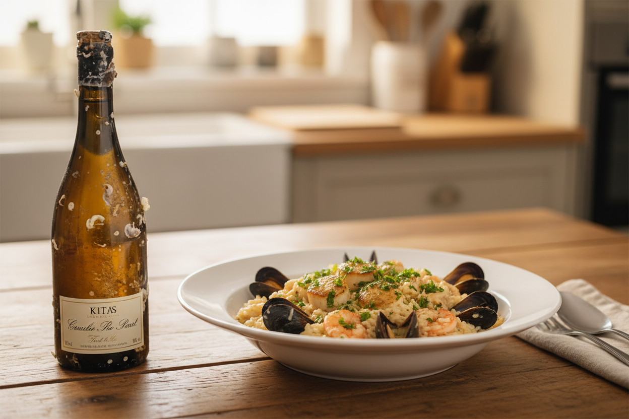 Risotto de marisco