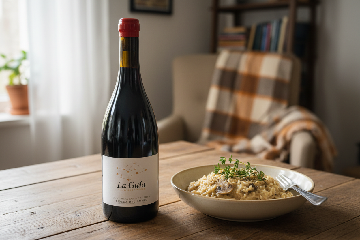 Risotto de setas con La Guía 2021