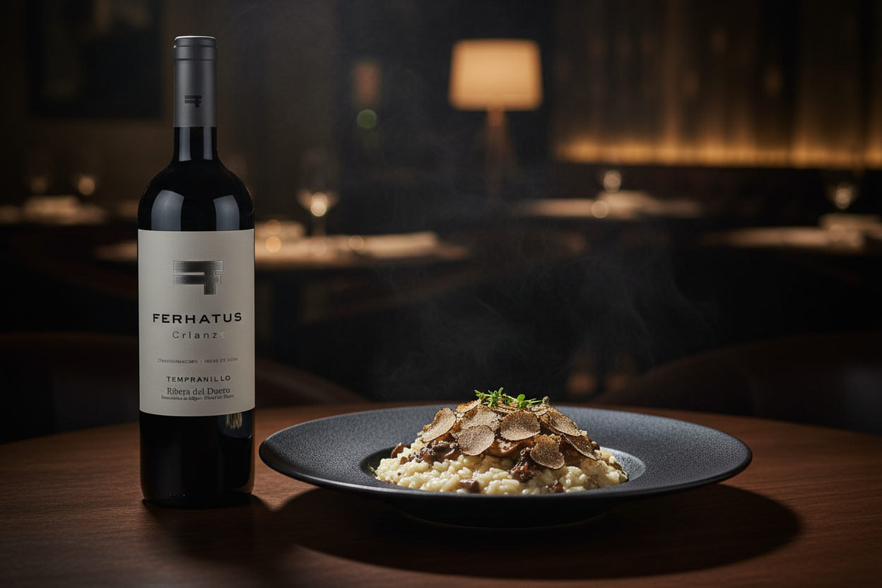 Risotto de setas trufadas