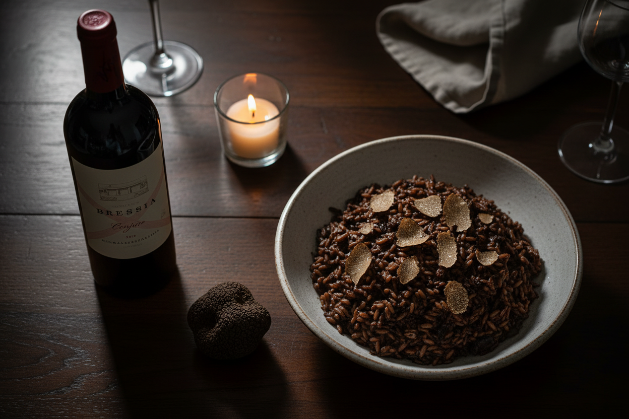 Risotto trufa negra