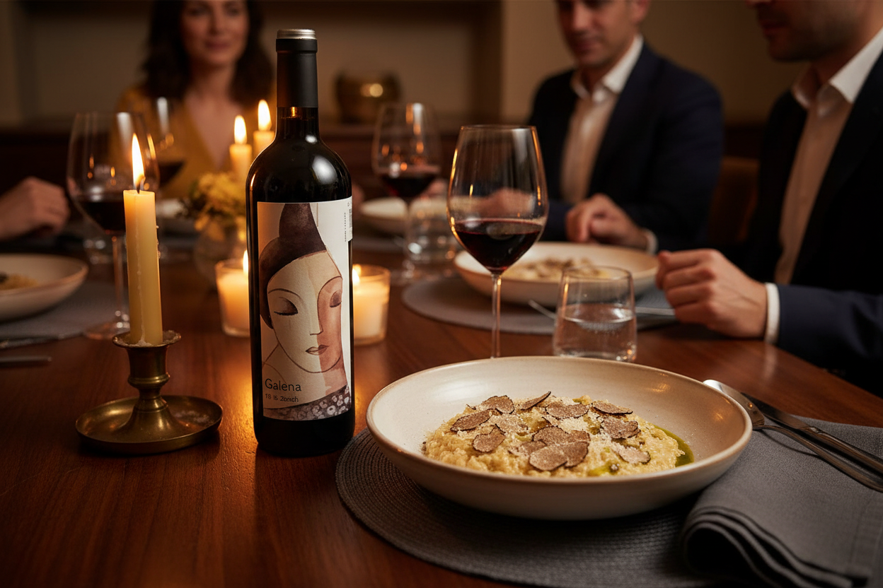 Risotto trufado
