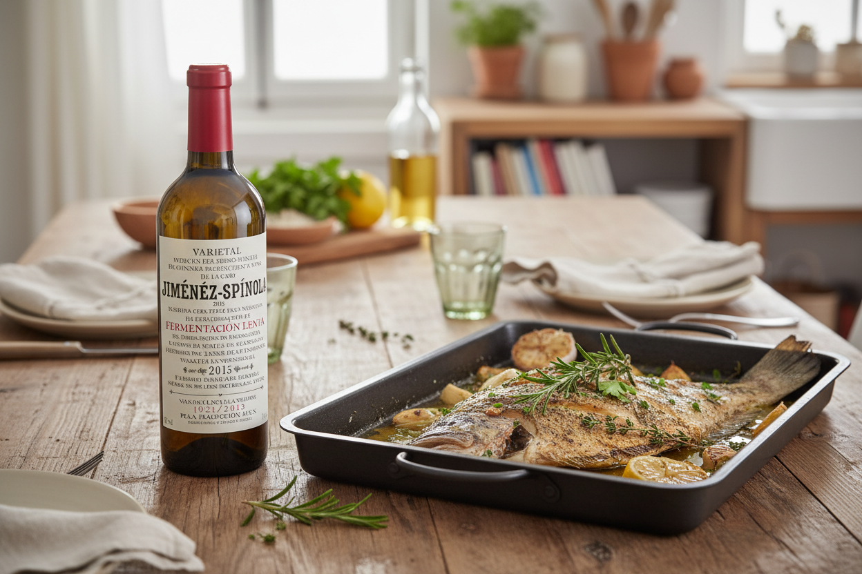 Rodaballo / bacalao al horno con Fermentación Lenta 2023