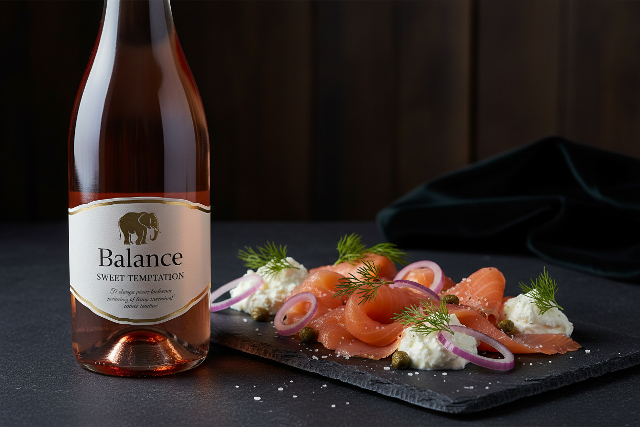 Salmón ahumado con Sweet Temptation