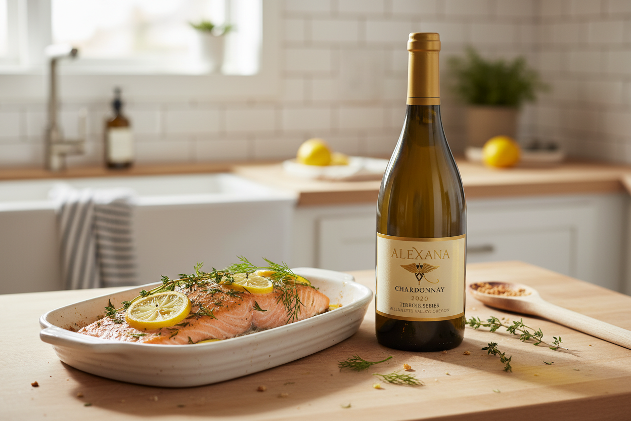 Salmón al horno