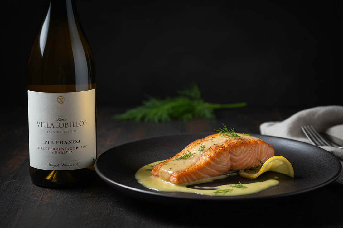 Vino Blanco Finca Villalobillos Pie Franco Airén Fermentado en Barrica 750ml
