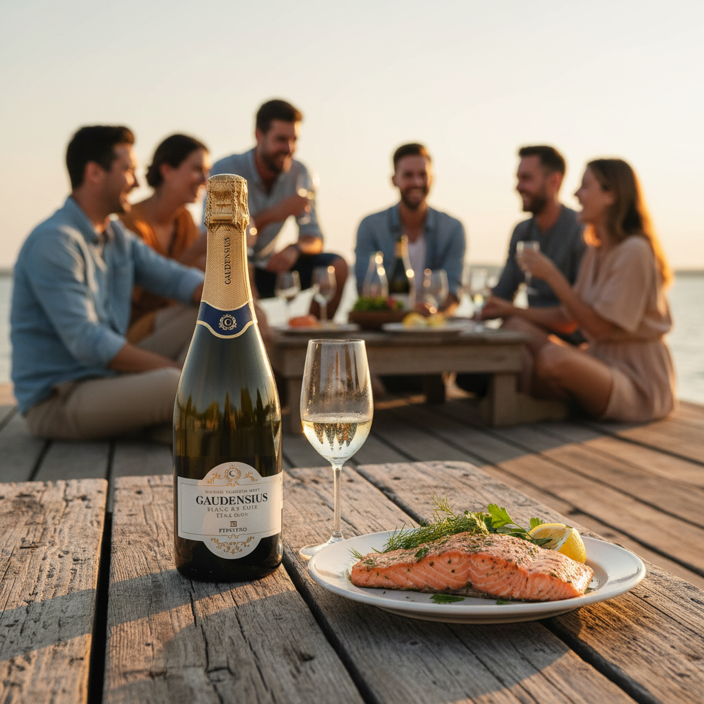Vino Blanco Espumoso Firriato Gaudensius Blanc De Noir - Vino de Italia - La Cava