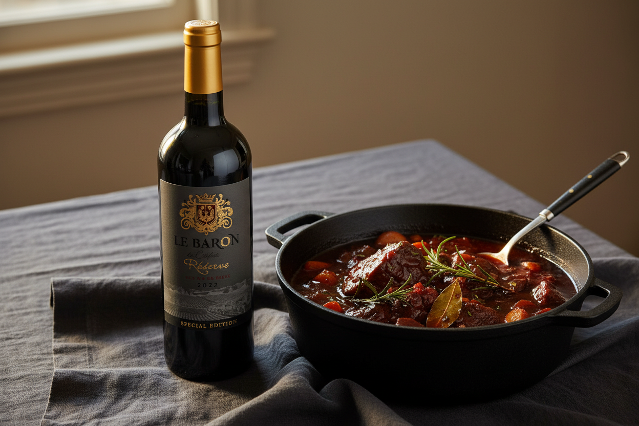 Salsas de vino tinto — Le Baron Réserve 2022