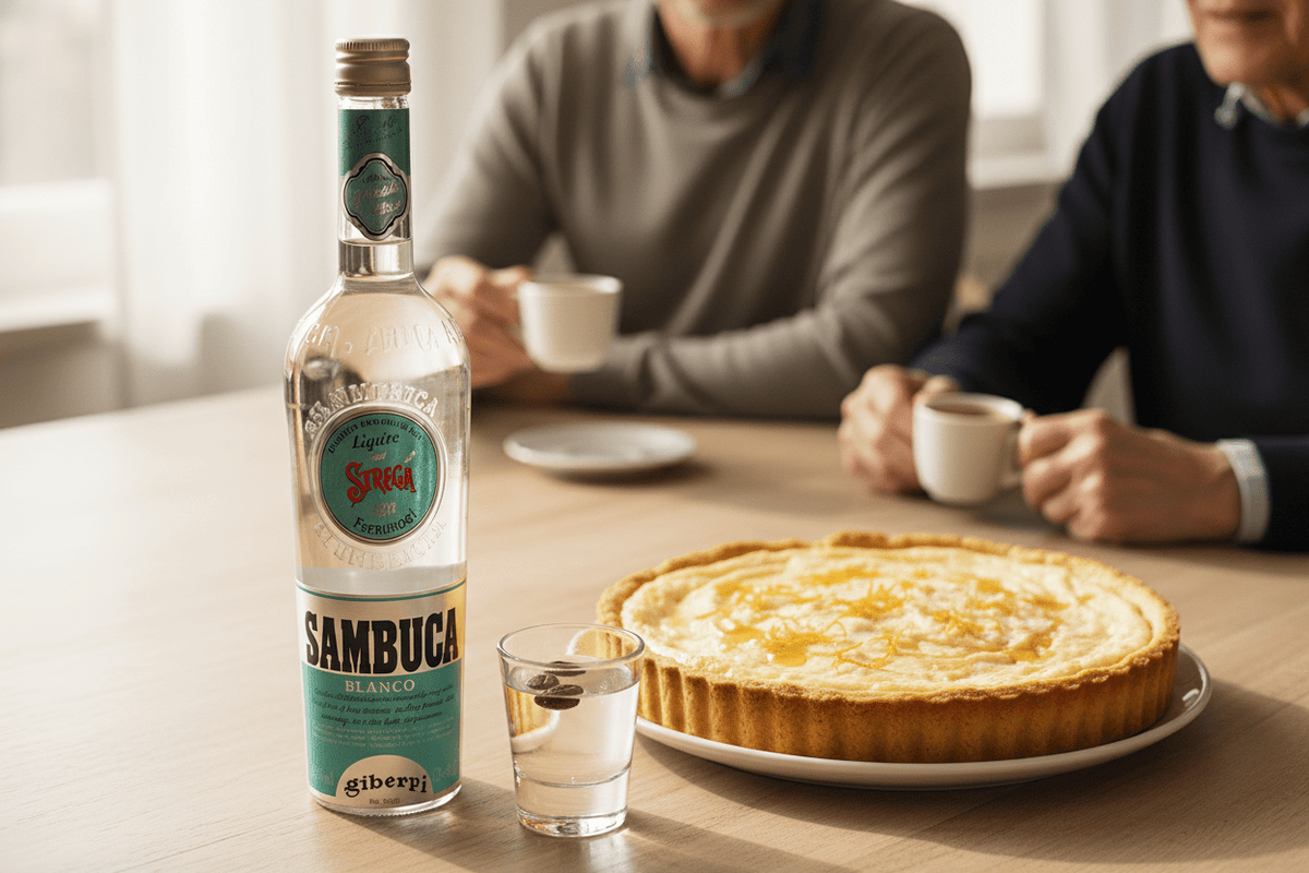 Sambuca Strega Blanco 750ml - La Cava
