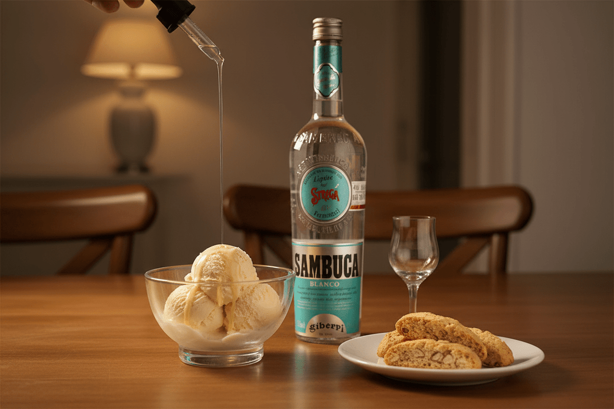Sambuca Strega Blanco 750ml - La Cava