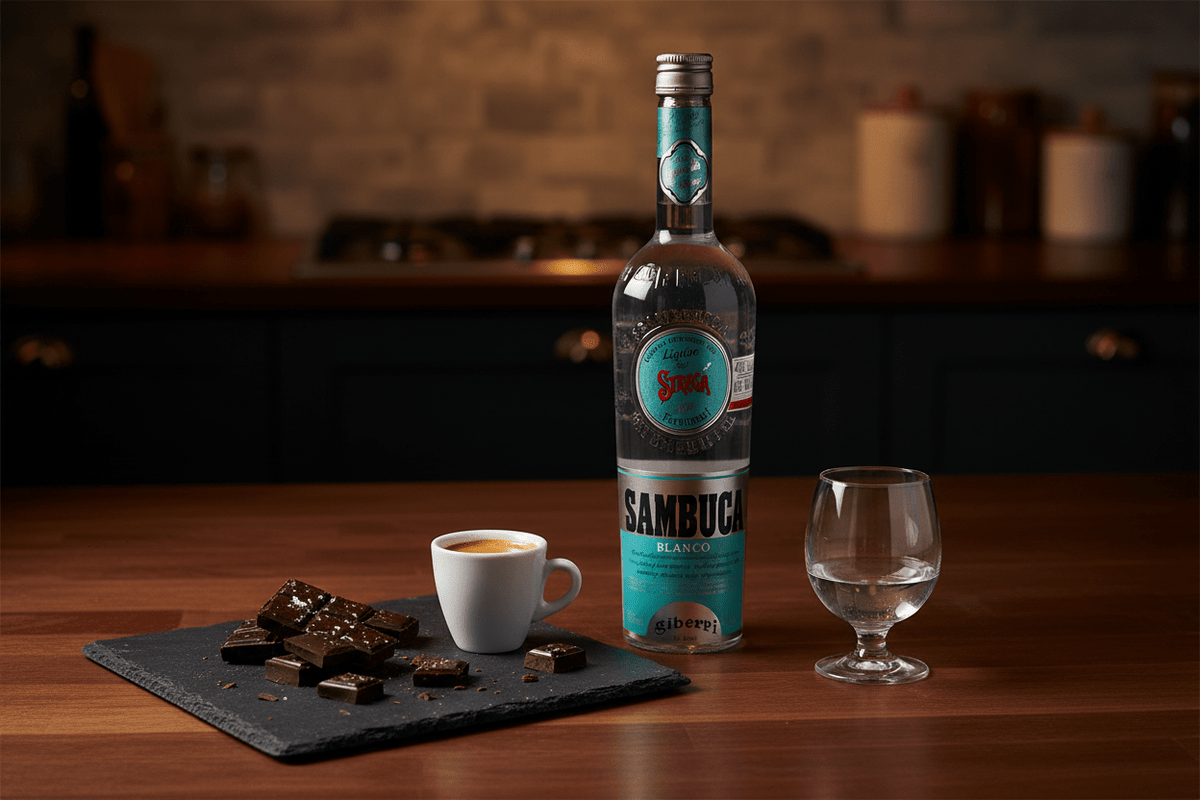 Sambuca Strega Blanco 750ml - La Cava
