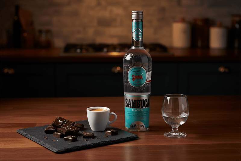 Sambuca Strega Blanco 750ml - La Cava