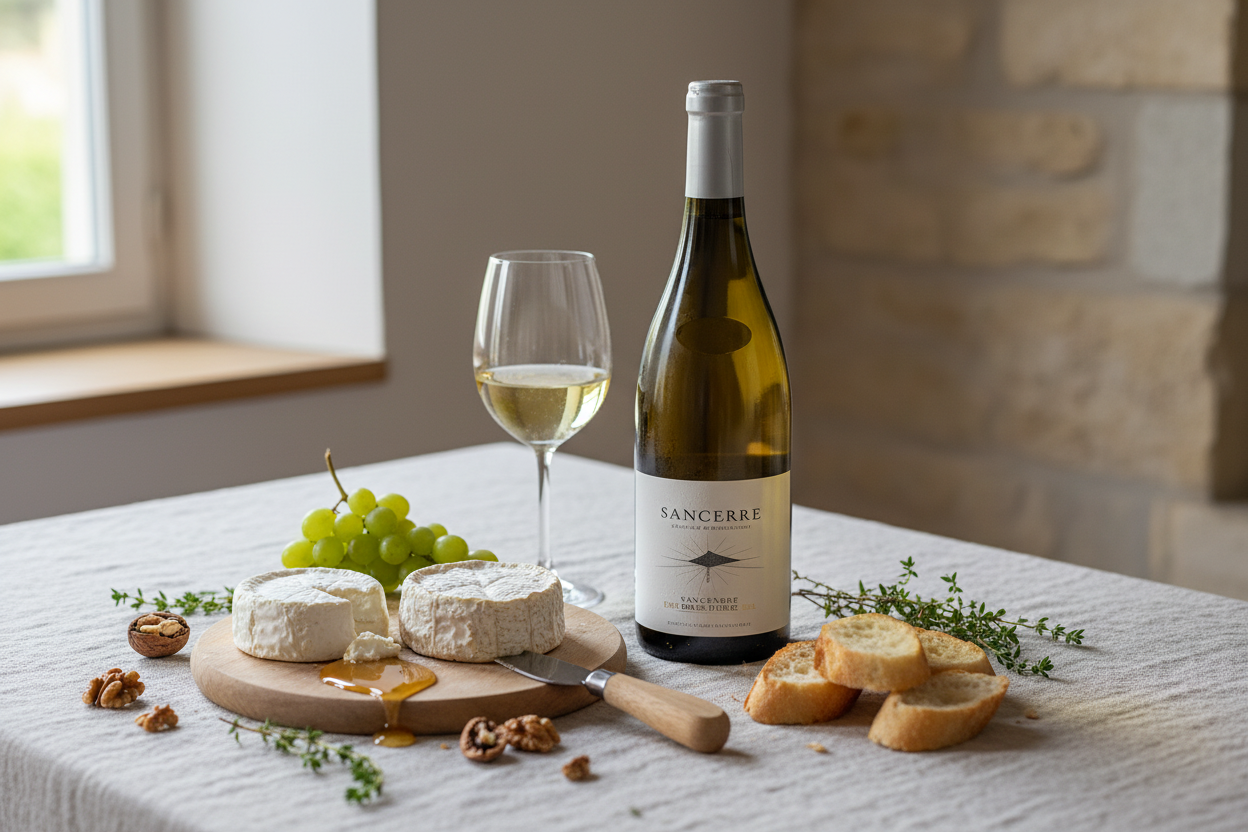 Sancerre 2023 Vignobles Berthier - Crottin de Chavignol