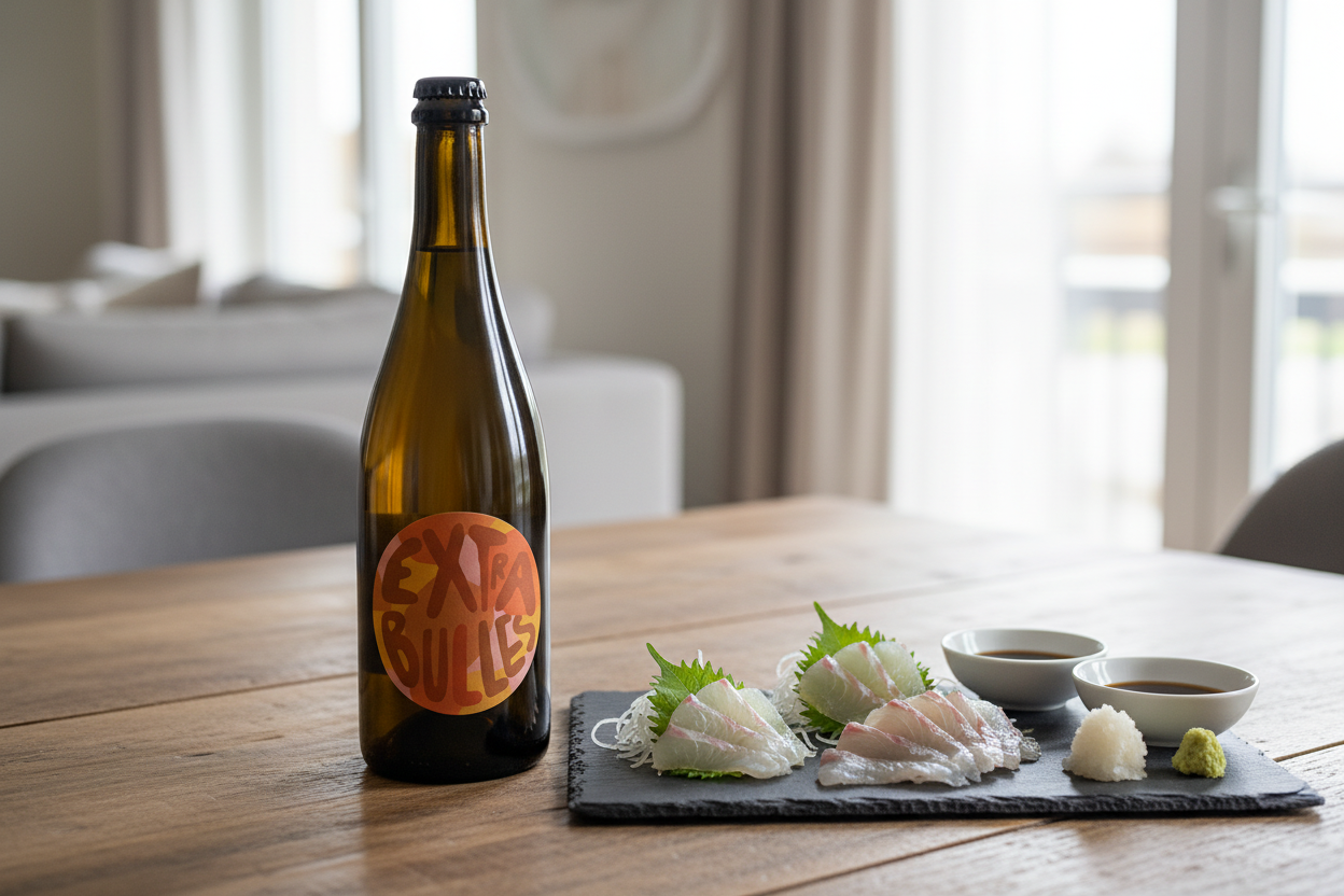 Sashimi de pescado blanco