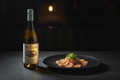 Sashimi de salmón con Botani Moscatel