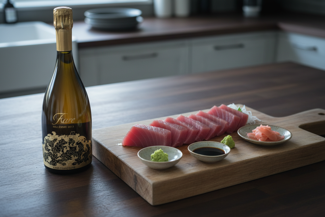 Sashimi de toro