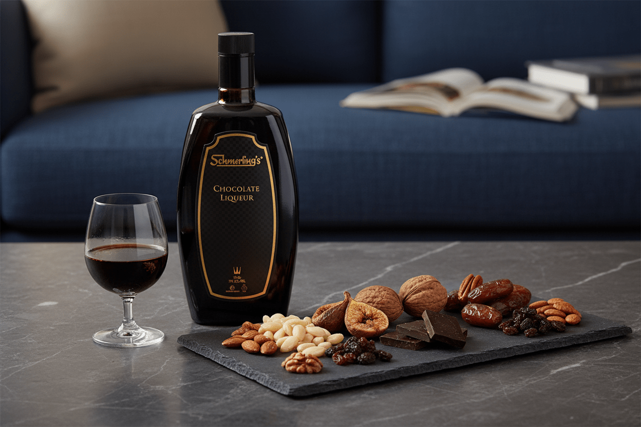 Schmerling's chocolate dark 750ml - Licor Suizo - La Cava