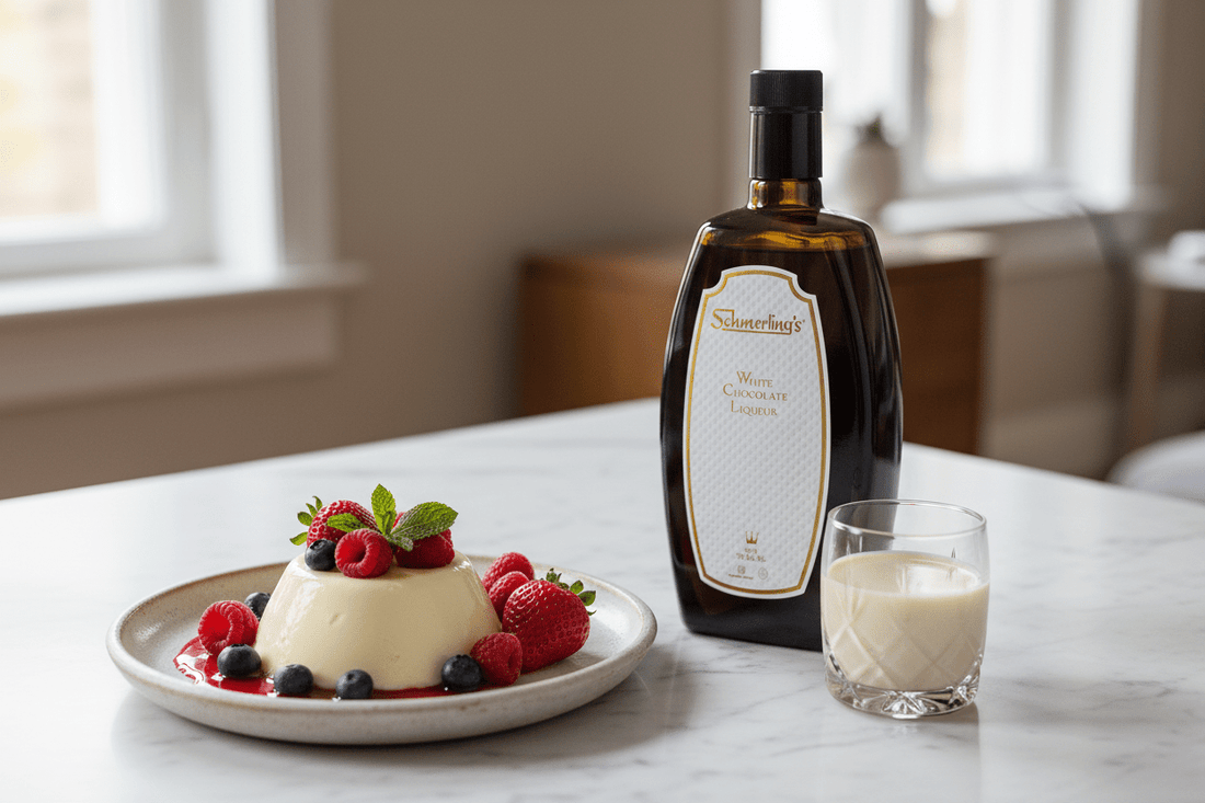 Schmerling's white chocolate 750ml - Licor Suizo - La Cava