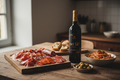 Sei-la Tinto con embutidos ibéricos y pasta