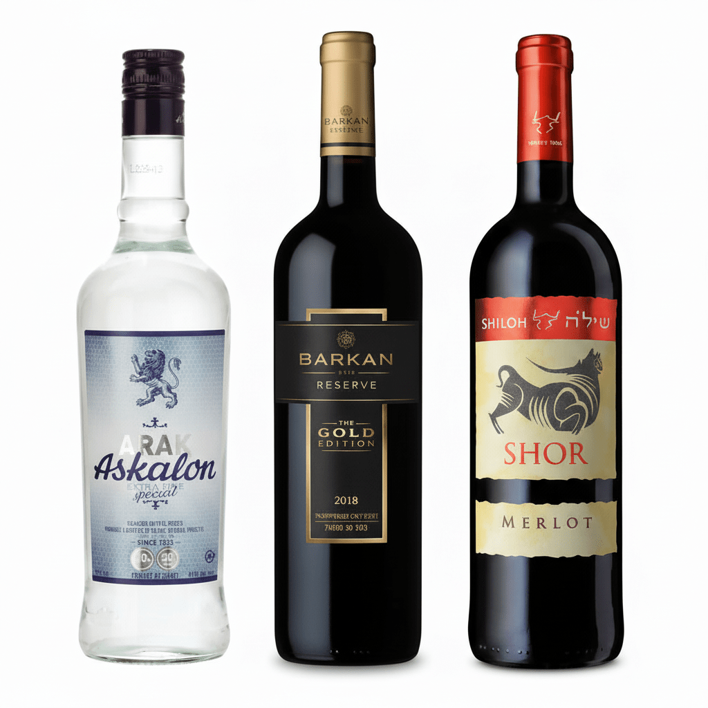 Selección del Levante Vino Kosher y Arak - La Cava