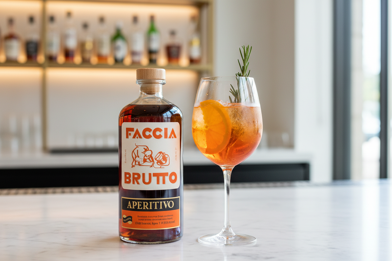 Spritz cítrico con Faccia Bruto