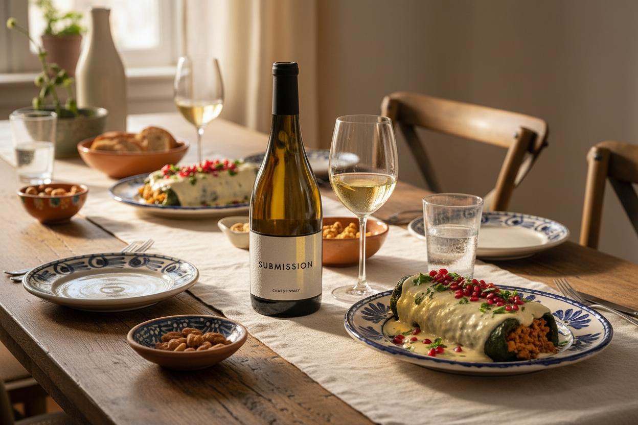 Submission Chardonnay 689 Cellars California - Chiles en Nogada