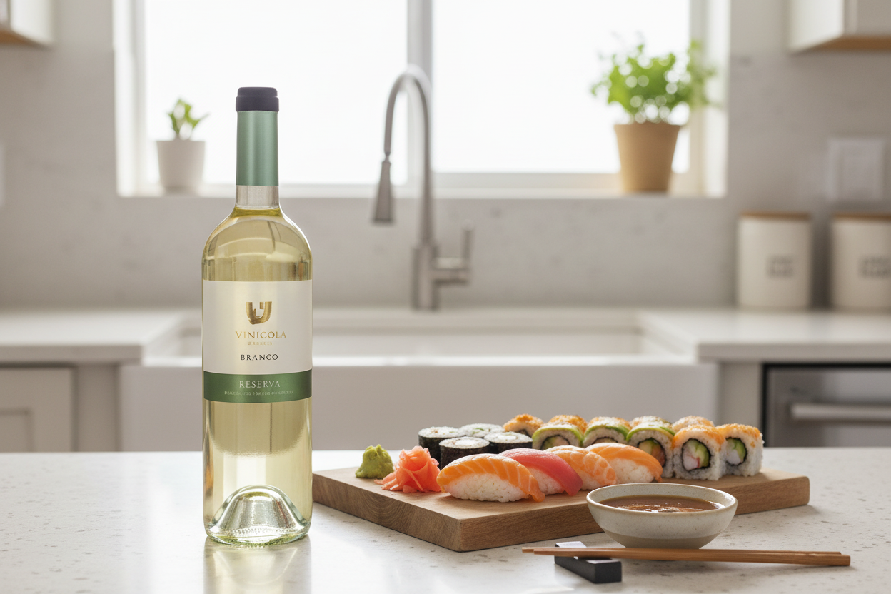 Sushi agridulce con Teperberg