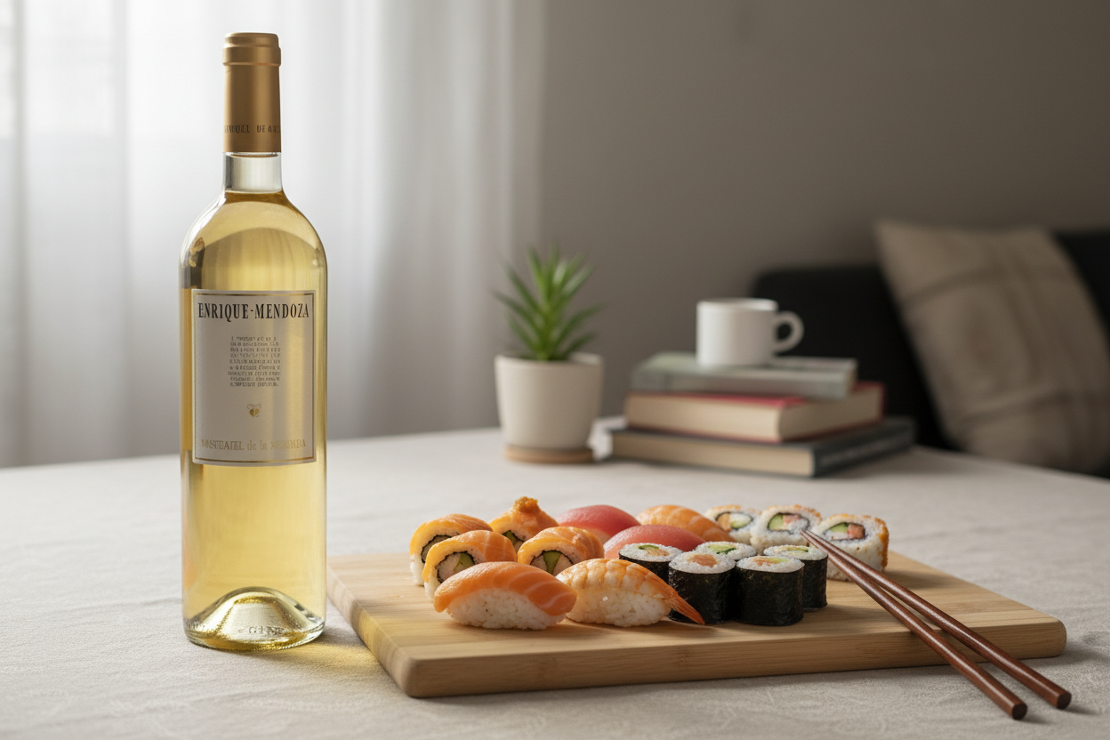 Sushi con Moscatel de la Marina 2021