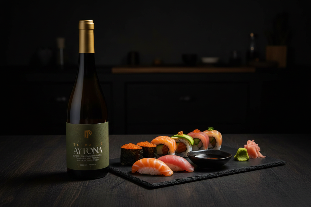 Sushi con Terra de Aytona