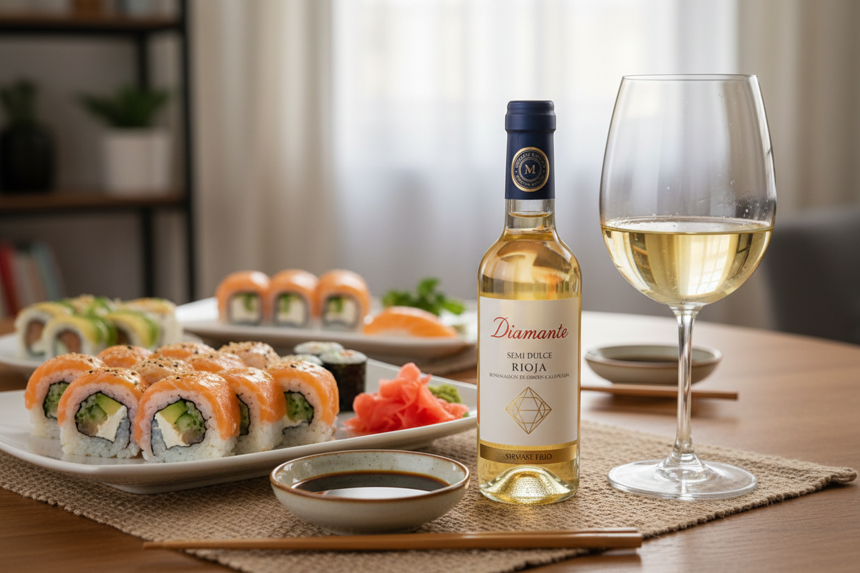 Sushi de salmón