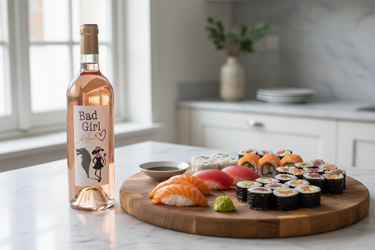 Sushi — Thunevin Bad Girl Rosé 2021