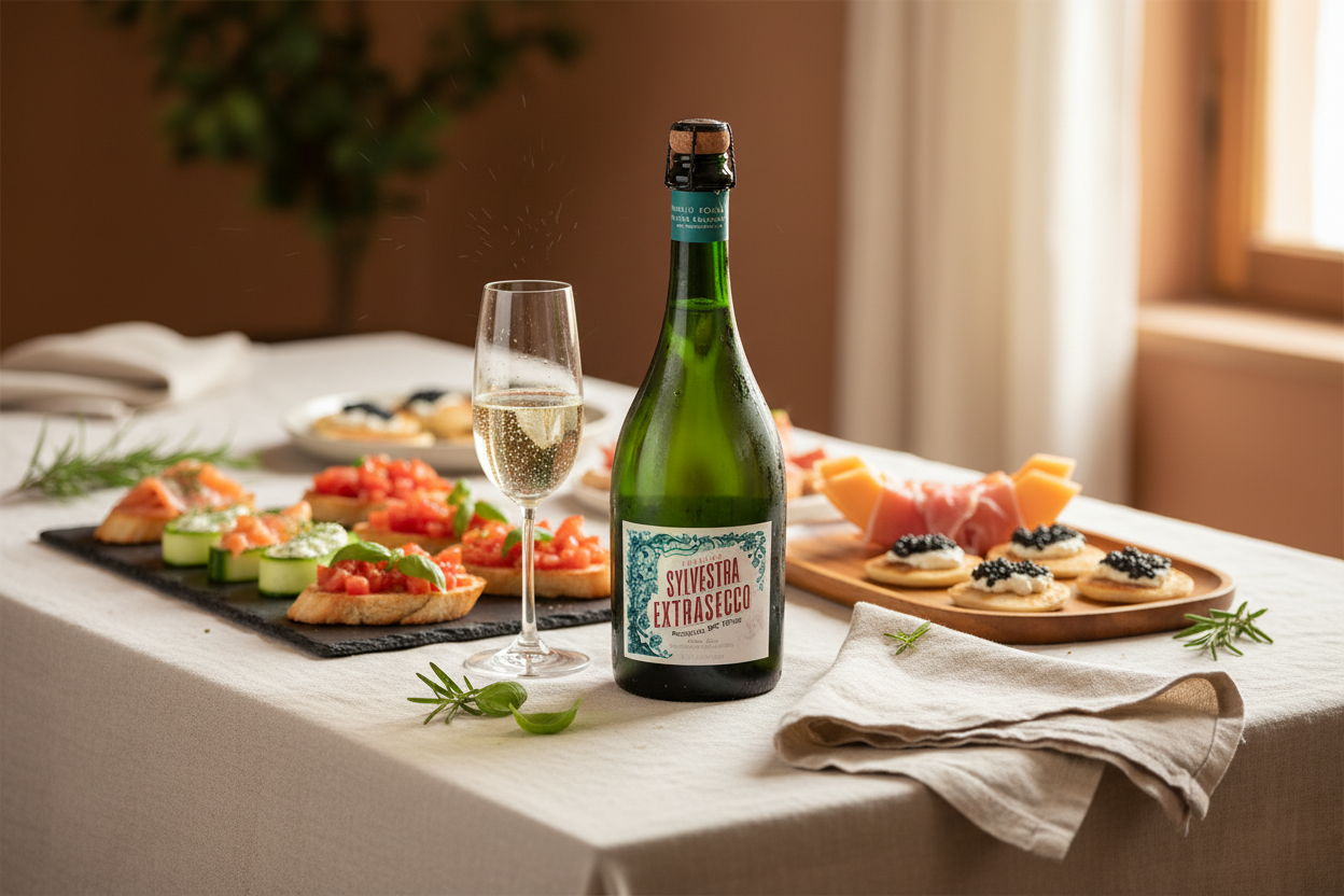 Sylvestra Extrasecco 2021 Bressia Mendoza - Canapés