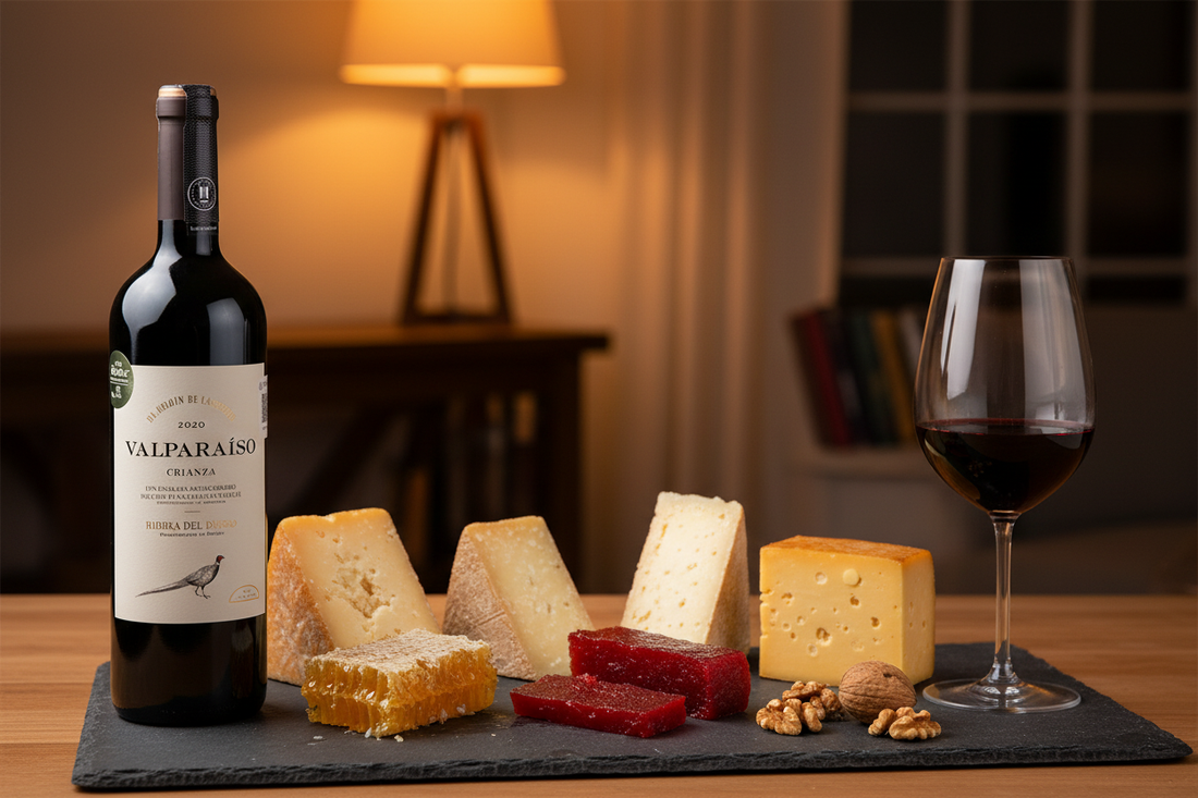 Vino Tinto Marques de Valparaíso Crianza de 750 ml