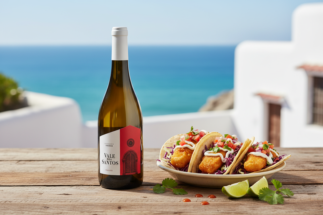 Tacos de pescado Ensenada con Escohla
