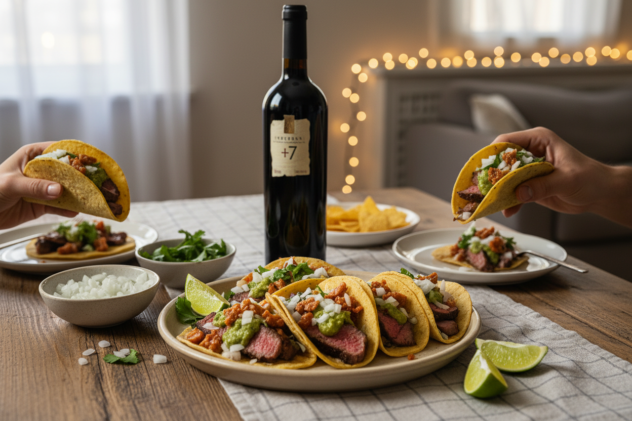 Tacos Rib Eye chicharrón