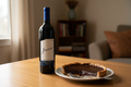 Tarta de chocolate amargo con Baron Herzog Jeunesse Black Muscat
