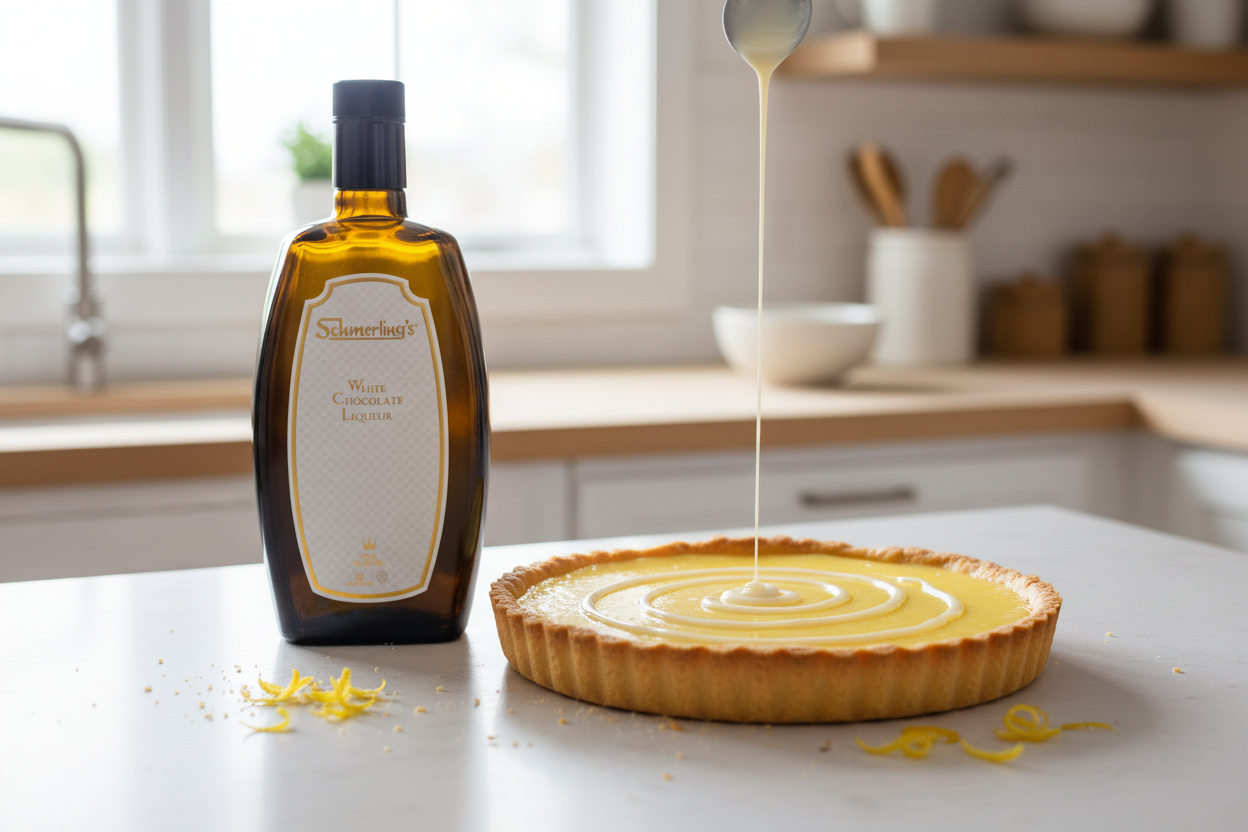 Tarta de limón con Schmerling's White Chocolate