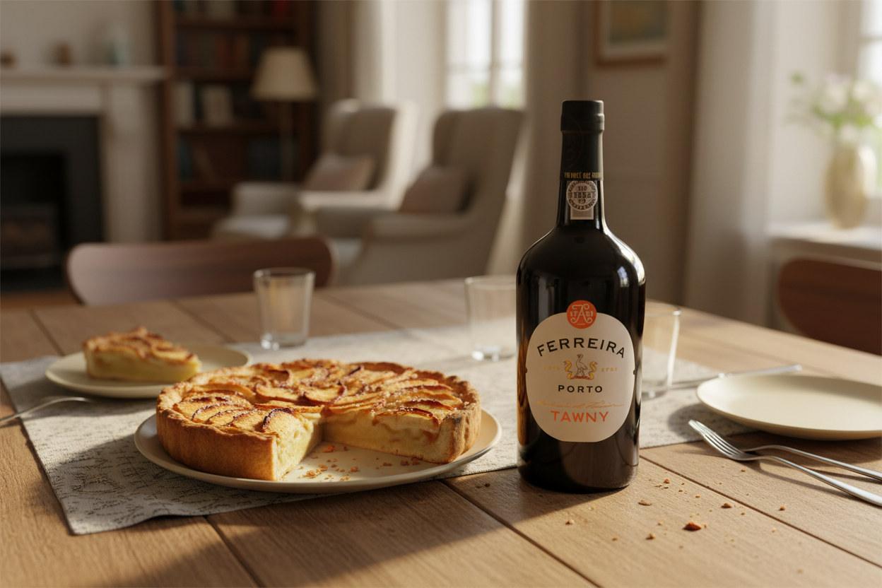 Tarta de manzana con Tawny