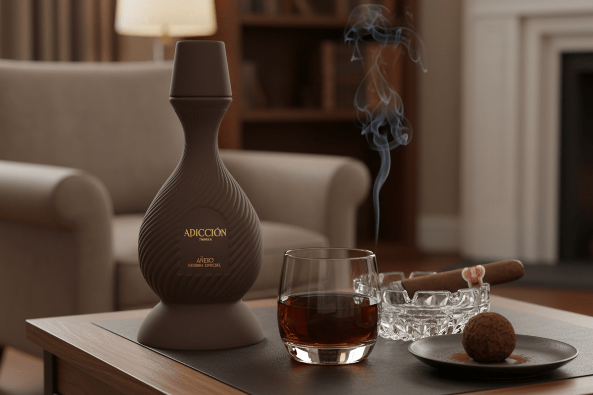 Tequila Añejo Reserva Especial Adicción 700ml - La Cava