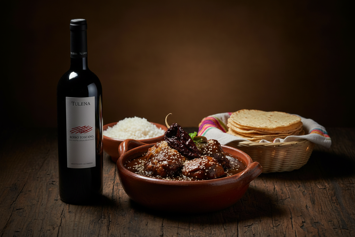 Therra con Mole Poblano