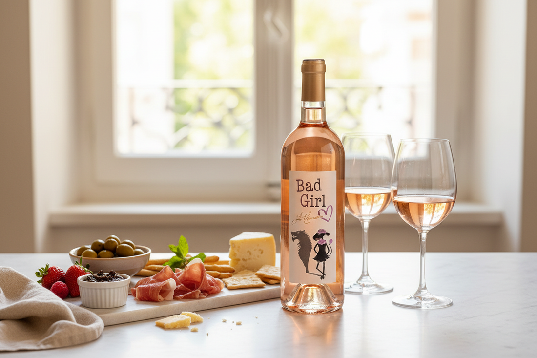 Botella de-Vino-Rosado-Thunevin-Bad-Girl-Rose-2021