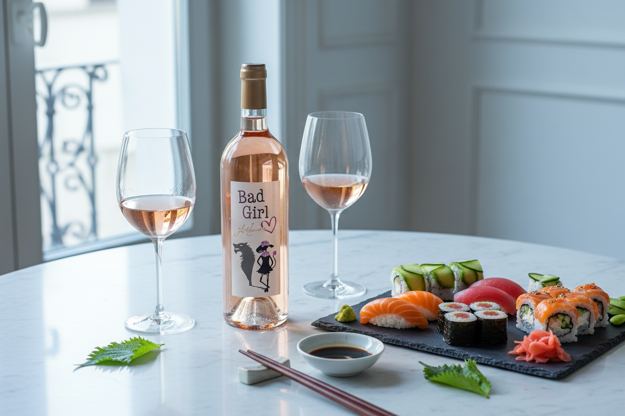 Thunevin Bad Girl Rosé 2021 Burdeos Francia - Sushislider_item_HiMBLA