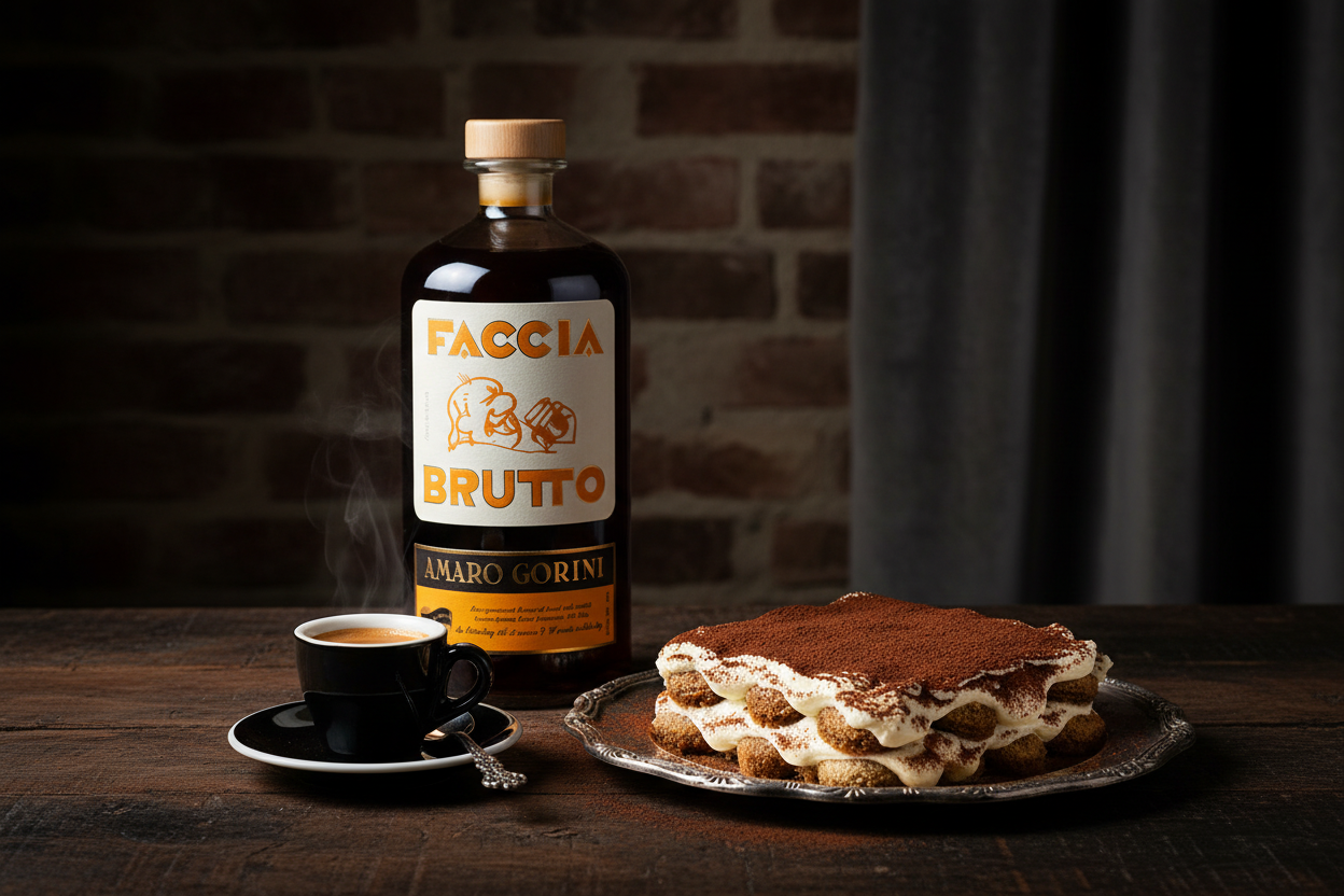 Tiramisú con Amaro Gorini