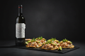 Tostadas de jaiba con Cingles