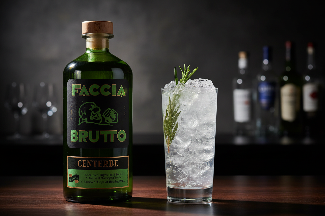 Trago largo con romero con Amaro Centerbe