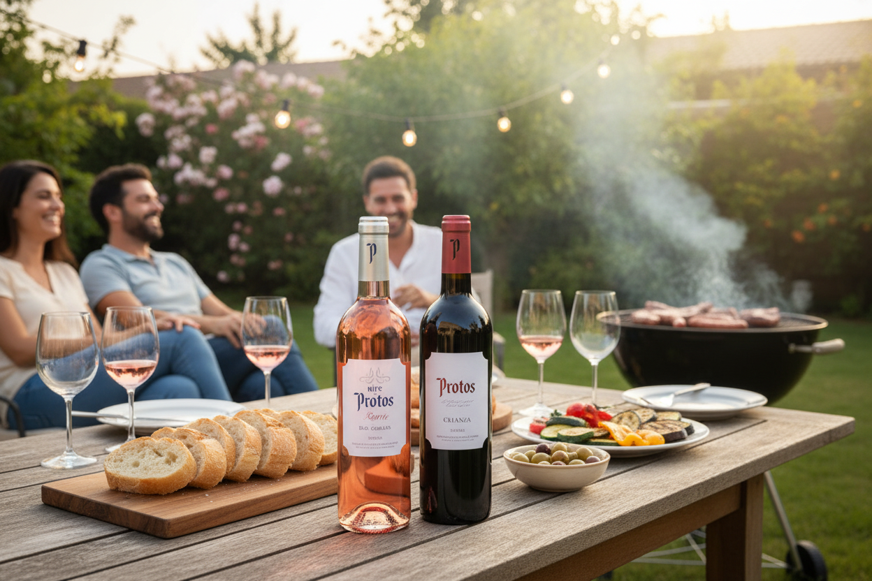 Trilogía Protos - Asado en Jardín