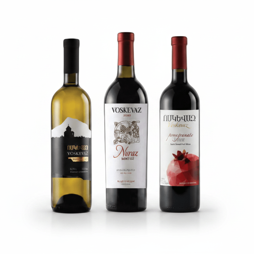 Trilogía Armenia vinos para momentos especiales - La Cava