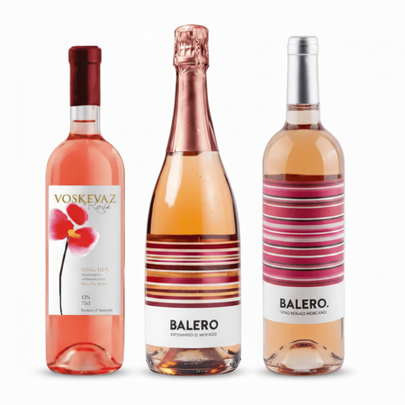 Paquete de Vino rosado Trilogía de Vino Rosado - La Cava