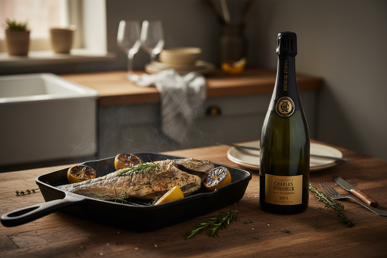 Turbot a la brasa